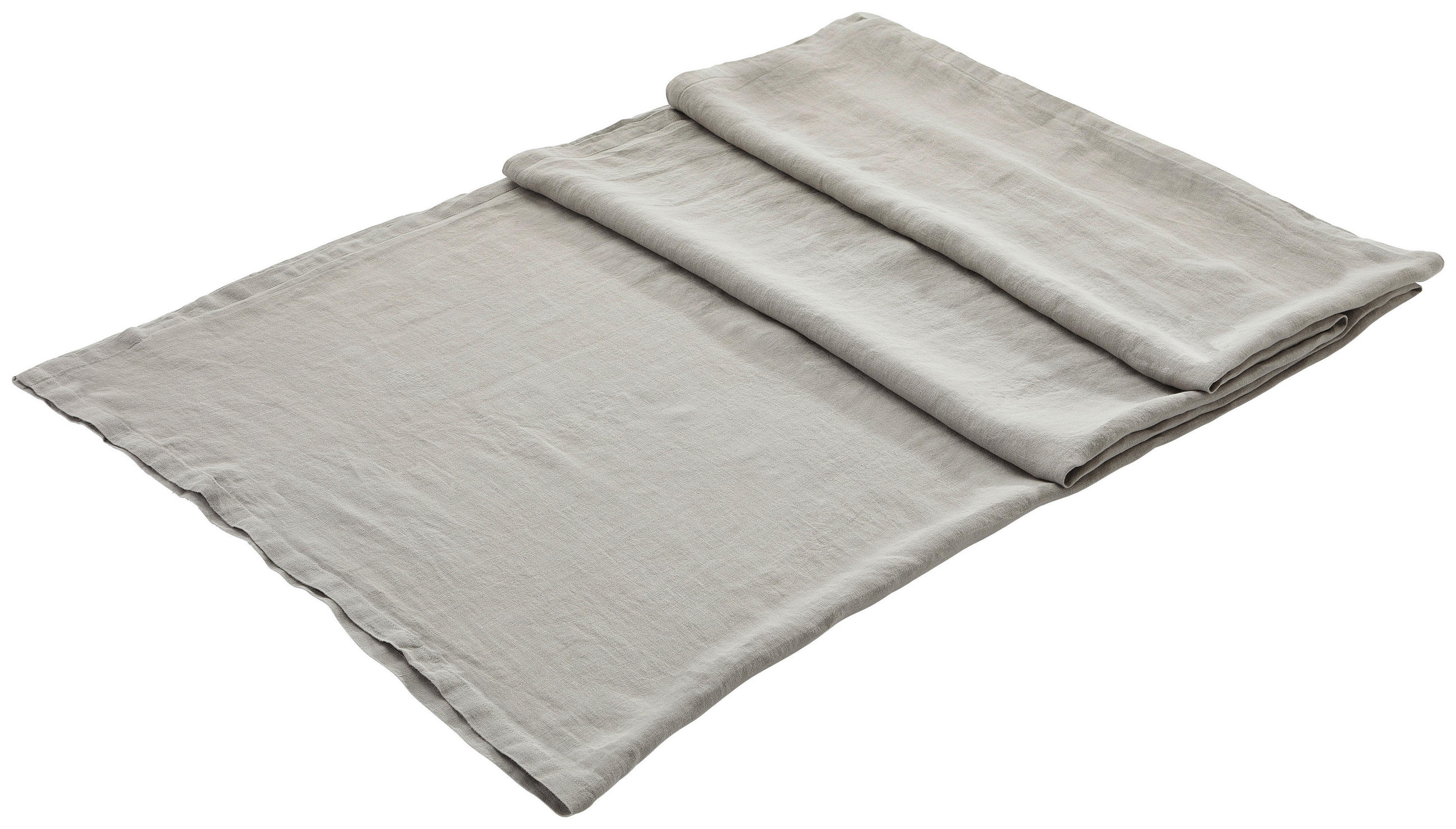 TISCHDECKE 140/240 cm  - Hellgrau, Trend, Textil (140/240cm) - Ambiente