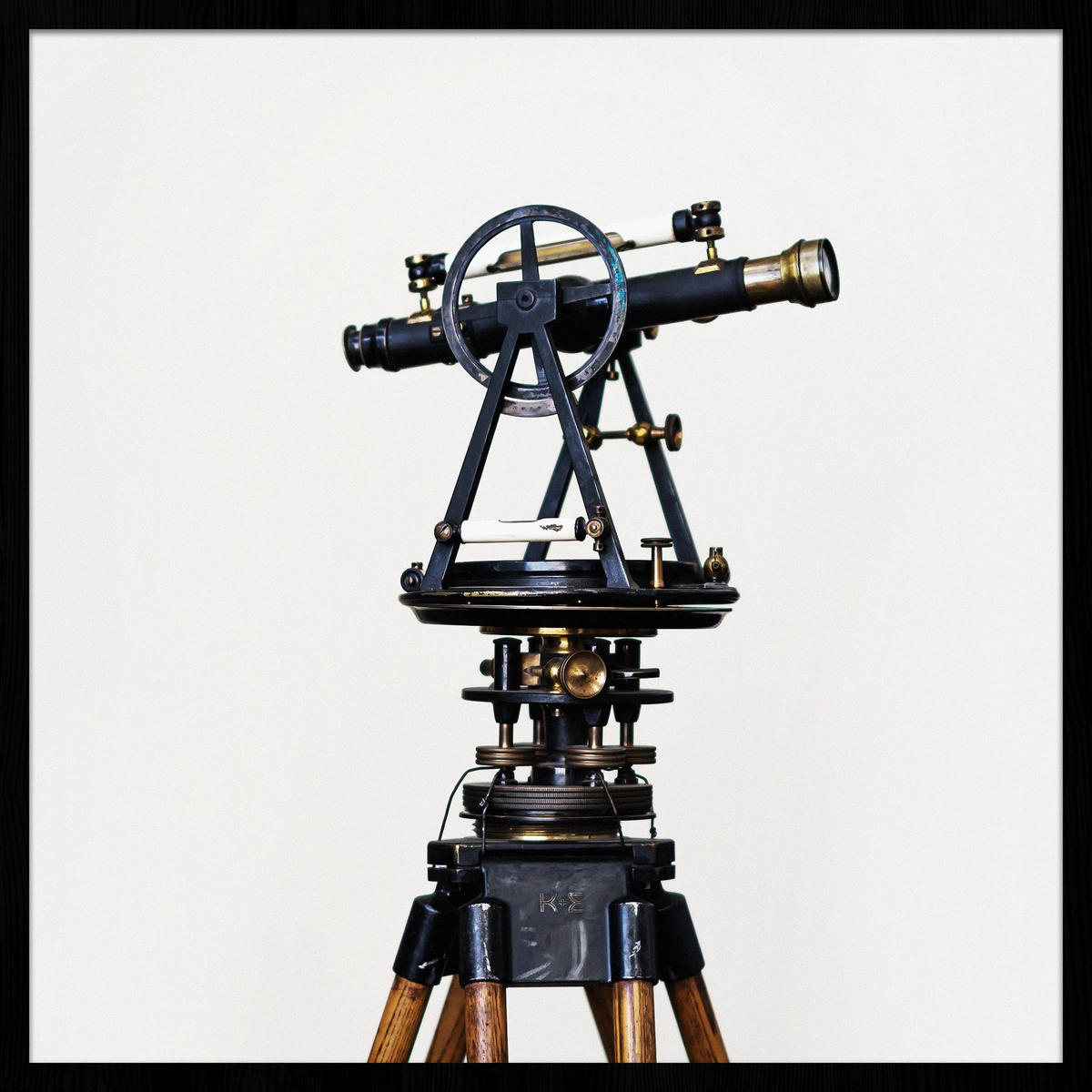 BILD 74/74 cm  - Schwarz/Braun, Design, Holz/Kunststoff (74/74cm)