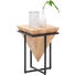 BEISTELLTISCH in Holz, Metall 36/36/56 cm - Schwarz/Naturfarben, Trend, Holz/Metall (36/36/56cm) - Ambia Home BEISTELLTISCH in Holz, Metall 36/36/56 cm - Schwarz/Naturfarben, Trend, Holz/Metall (36/36/56cm) - Ambia Home
