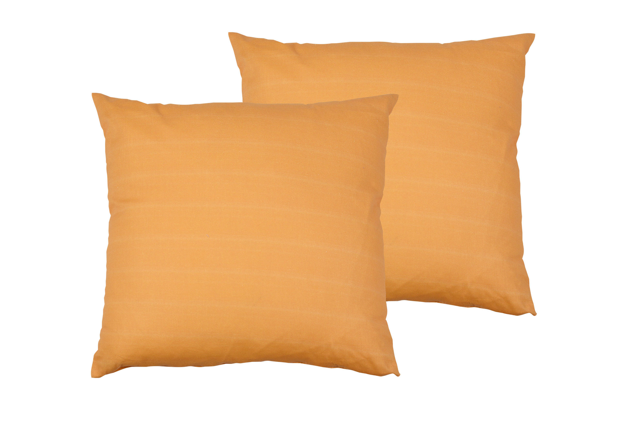 ZIERKISSENSET 2-teilig 48/48 cm  - Orange, Basics, Textil (48/48cm)