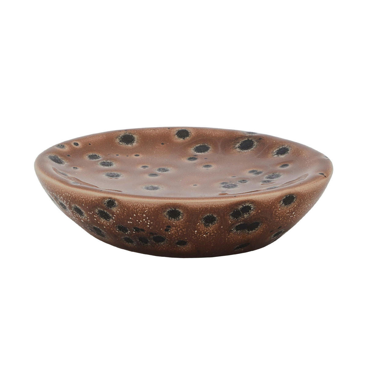 SEIFENSCHALE - Schwarz/Braun, Basics, Keramik (2/10/3cm) - Aquanova