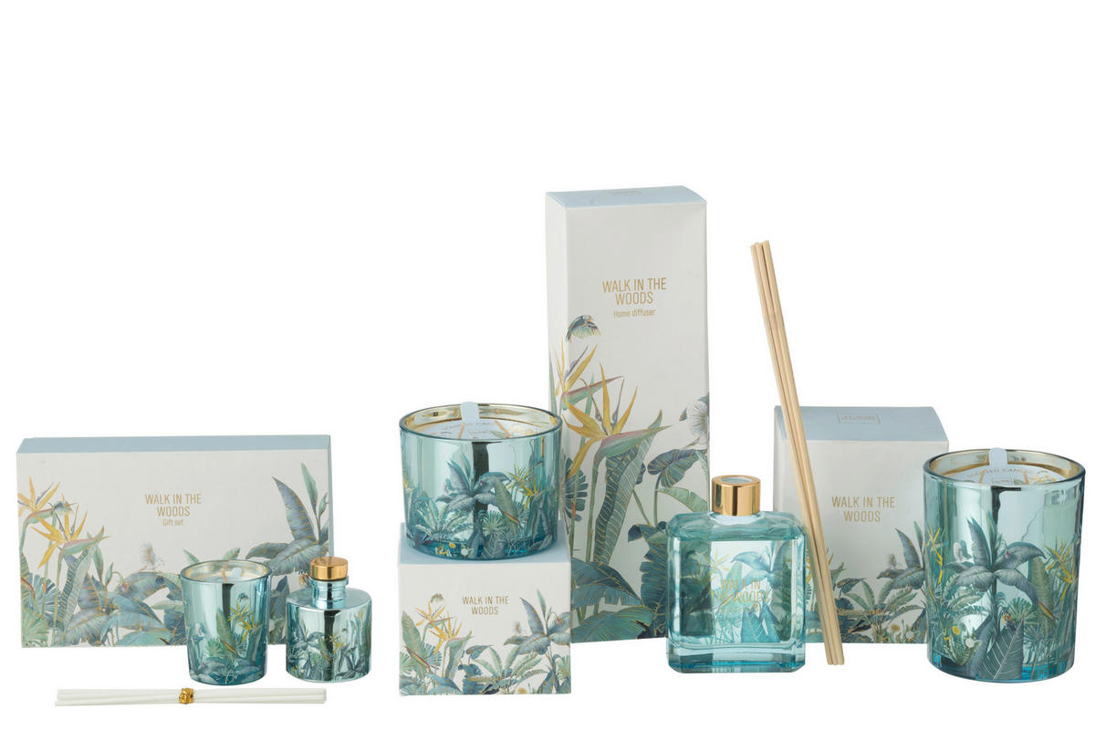 DUFTSET  - Hellblau, Basics, Naturmaterialien (20/6/12,5cm)