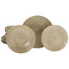 TELLERSET Catania 12-teilig  - Sandfarben, Design, Keramik - Creatable