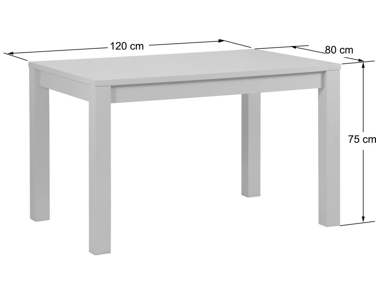 ESSTISCH 120/80/75 cm Nachbildung  Holzwerkstoff rechteckig Kaschmir  - Kaschmir, MODERN, Holzwerkstoff (120/80/75cm) - Livetastic