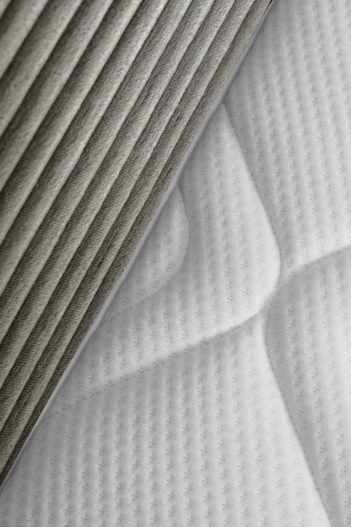 BOXBETT 140/200 cm  in Hellgrau  - Hellgrau/Schwarz, Trend, Kunststoff/Textil (140/200cm) - Boxxx