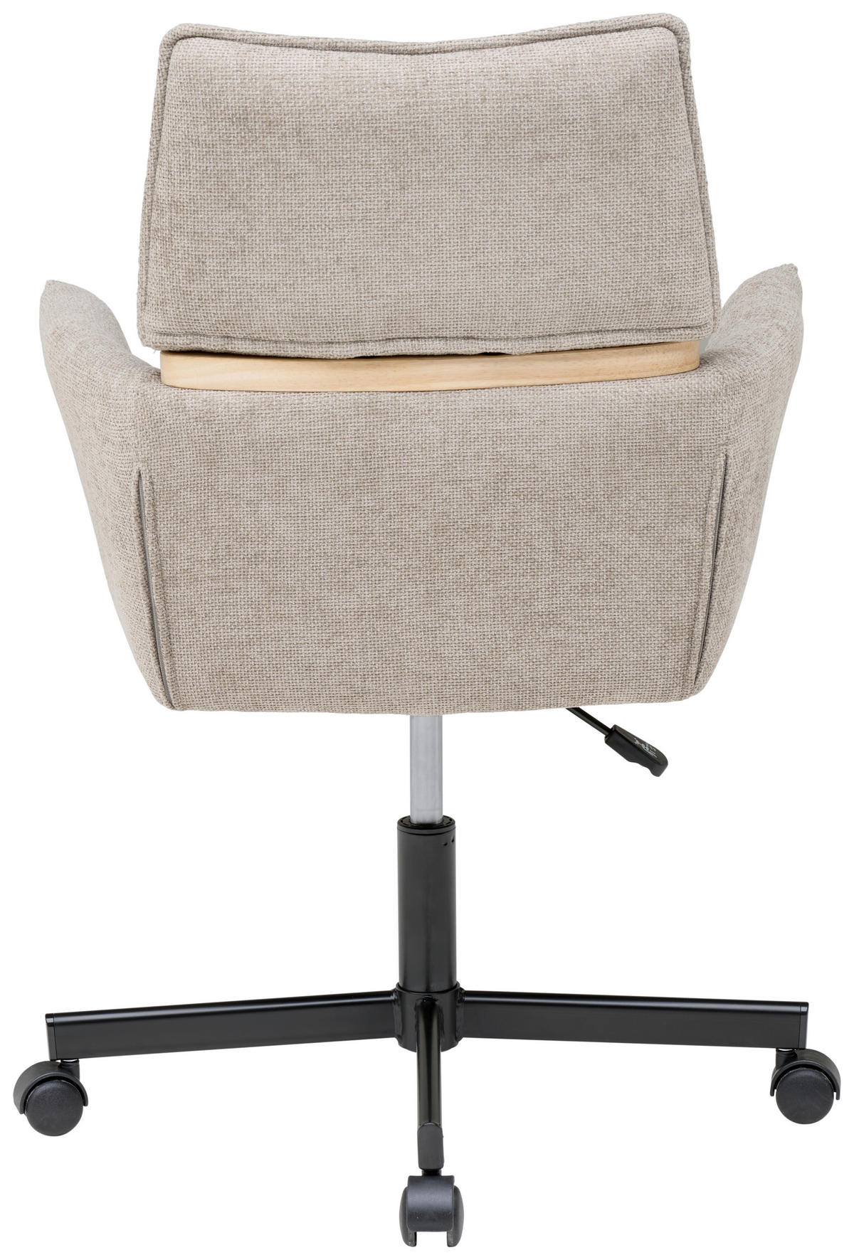 KANCELÁRSKE KRESLO, tkaná textília, tmavosivá - čierna/tmavosivá, Modern, kov/drevo (62/86/56cm) - MID.YOU