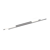 LED-DECKENLEUCHTE Leda 150/6,5/5 cm   - Titanfarben, Design, Kunststoff/Metall (150/6,5/5cm) - Helestra