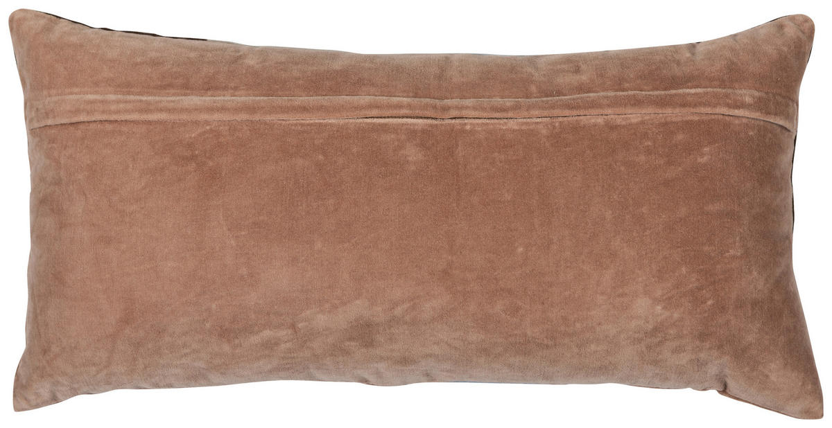 ZIERKISSENSET  45/45 cm   - Blau/Naturfarben, Basics, Textil (45/45cm) - Livetastic