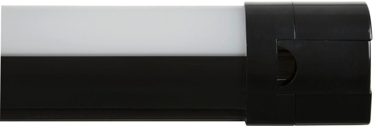 LED-DECKENLEUCHTE pro 62/6/6 cm   - Schwarz, Basics, Kunststoff (62/6/6cm)