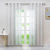 FERTIGVORHANG  transparent  140/245 cm   - Weiß Hochglanz, Basics, Textil (140/245cm) - Joyswahl