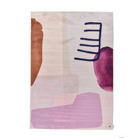 WEBTEPPICH 140/200 cm SHAPES - TWO Multicolor, Rosa  - Multicolor/Rosa, Design, Textil (140/200cm) - Tom Tailor
