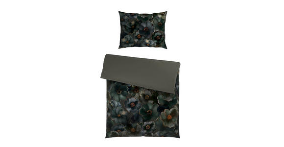 BETTWÄSCHE 334984 DECORUM GR 140X200 - Schwarz, Basics, Textil (140/200cm) - Novel
