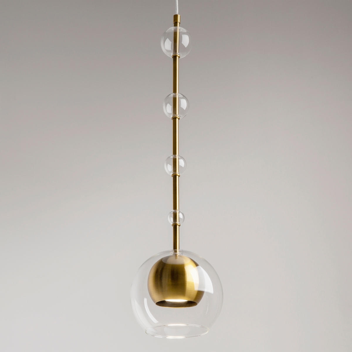 PENDELLEUCHTE Ros 16/362.5 cm  - Messingfarben, Design, Metall (16/362.5cm) - MAYTONI
