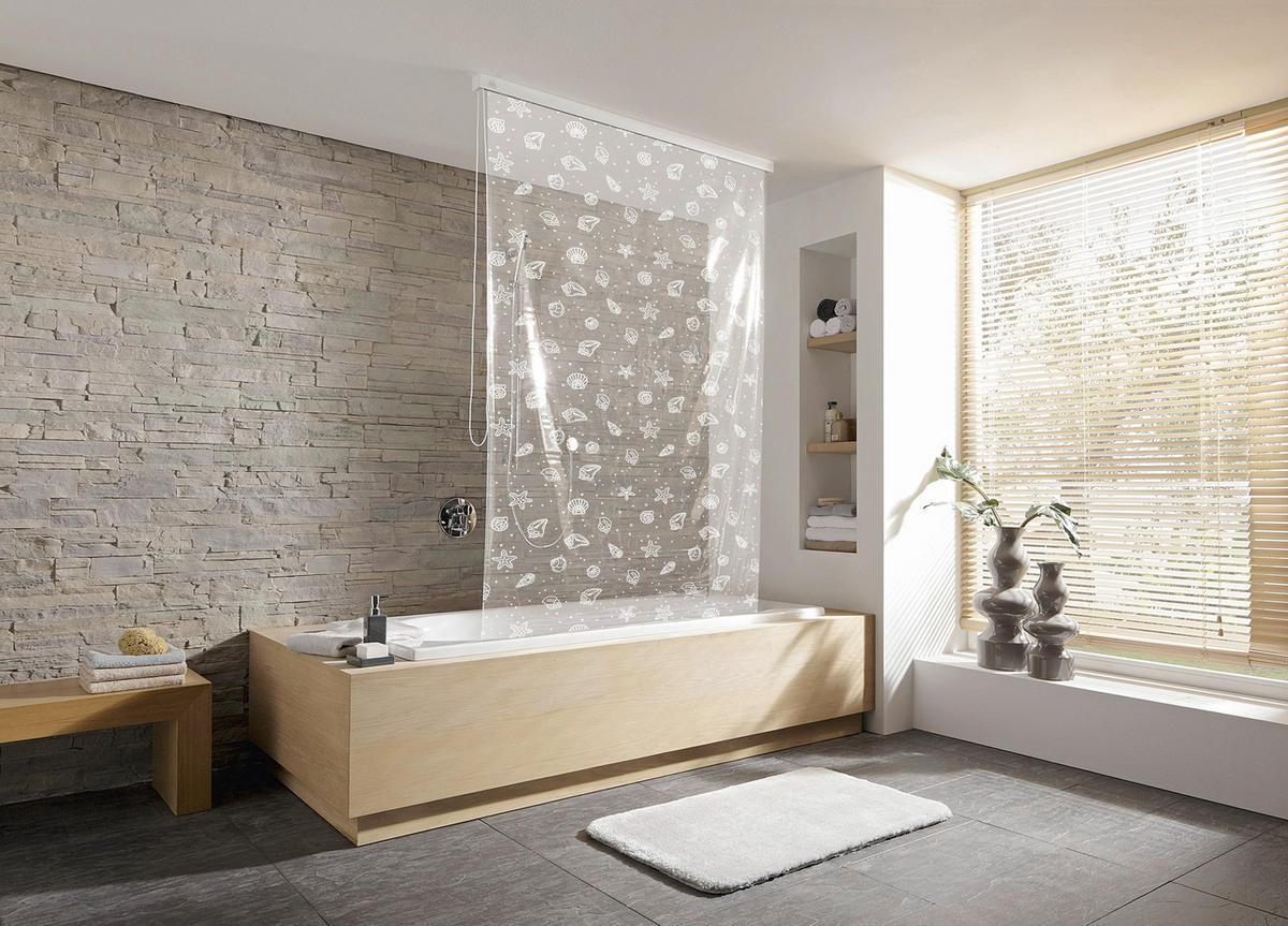 Perdea De Duș 128/240 cm   - Konventionell (128/240cm) - Kleine Wolke