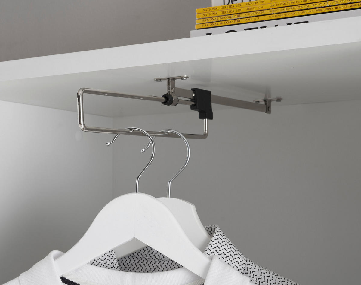 HIGHBOARD , 120/140/38 cm, 2 Schublade(n)  - Alufarben/Weiß, KONVENTIONELL, Holzwerkstoff/Kunststoff (120/140/38cm) - Carryhome