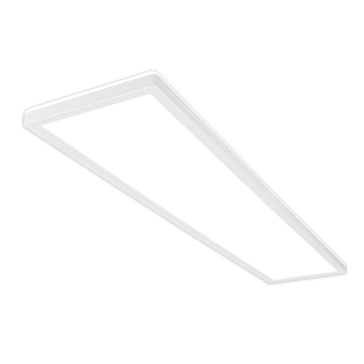 DECKENLEUCHTE Tava A 58/20/2,9 cm   - Weiß, Basics, Kunststoff (58/20/2,9cm)