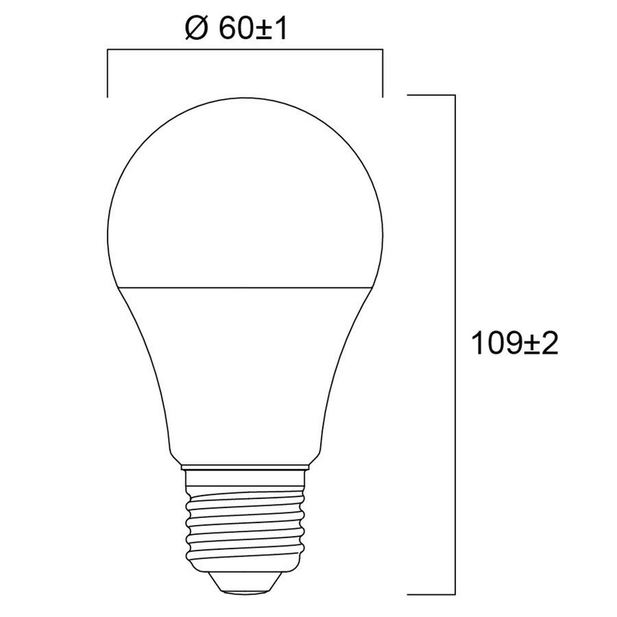 LED FILAMENT IZZÓ   E27  - Basics (6/10,9cm)