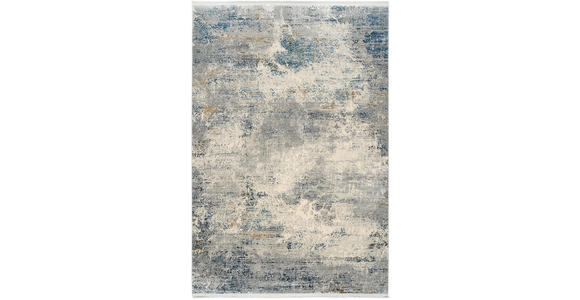 WEBTEPPICH 120/180 cm DIETER KNOLL  - Blau/Grau, Basics, Textil (120/180cm) - Dieter Knoll