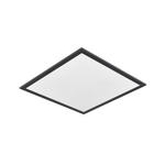 LED-PANEEL    45/45/4,5 cm  - Schwarz/Weiß, Design, Kunststoff/Metall (45/45/4,5cm) - Novel