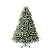 WEIHNACHTSBAUM 210 cm  - Waldgrün, Basics, Kunststoff/Metall (150/210cm)