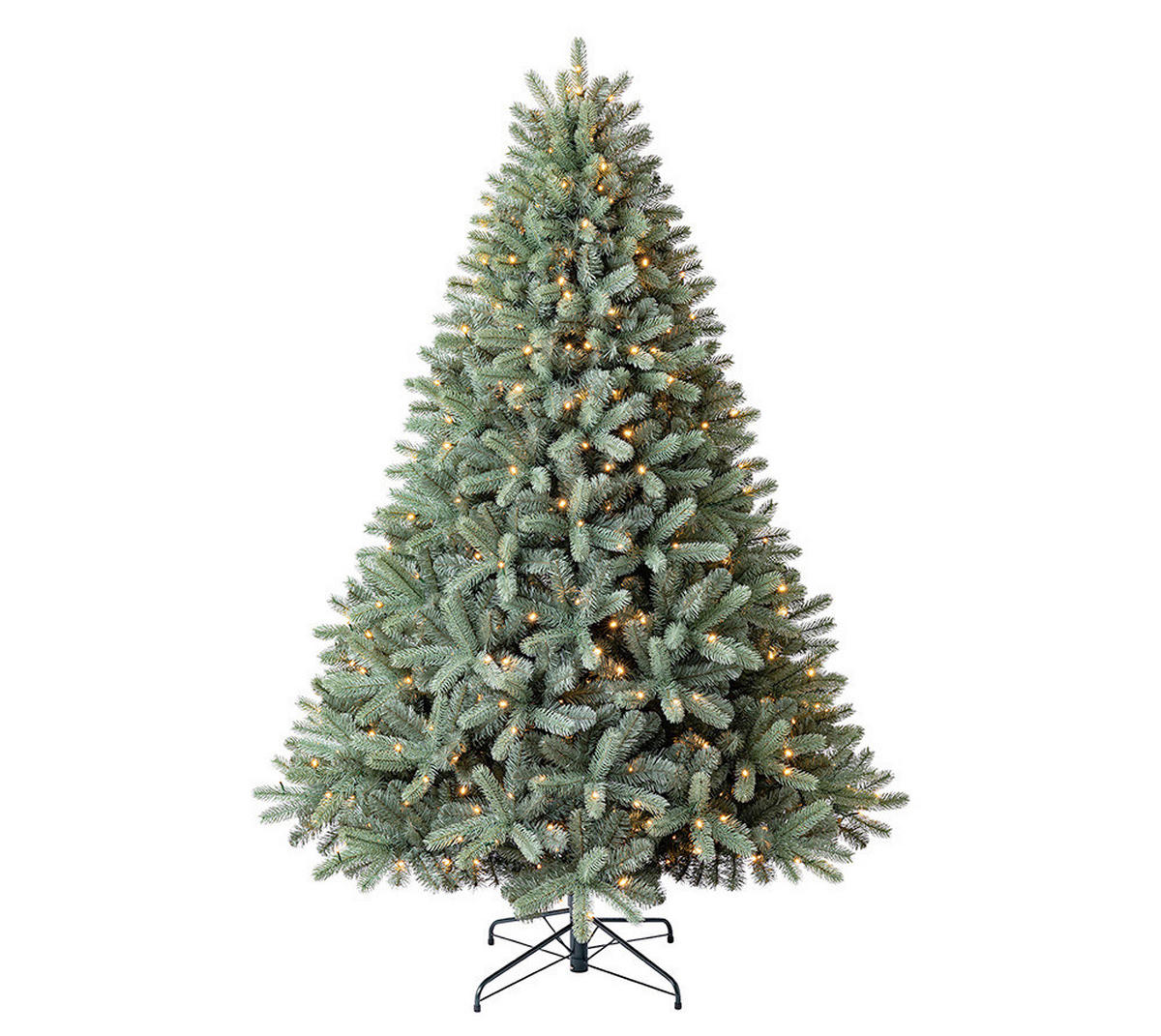 WEIHNACHTSBAUM 210 cm  - Waldgrün, Basics, Kunststoff/Metall (150/210cm)