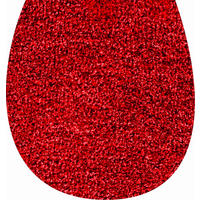 WC-DECKELBEZUG Rot 47/50 cm  - Rot, Basics, Textil (47/50cm) - Grund