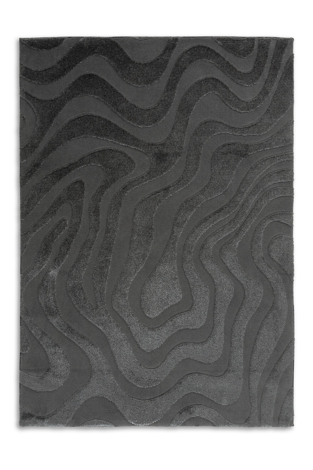 WEBTEPPICH 80/150 cm Blaze Anthrazit  - Anthrazit, Design, Textil (80/150cm) - Schöner Wohnen