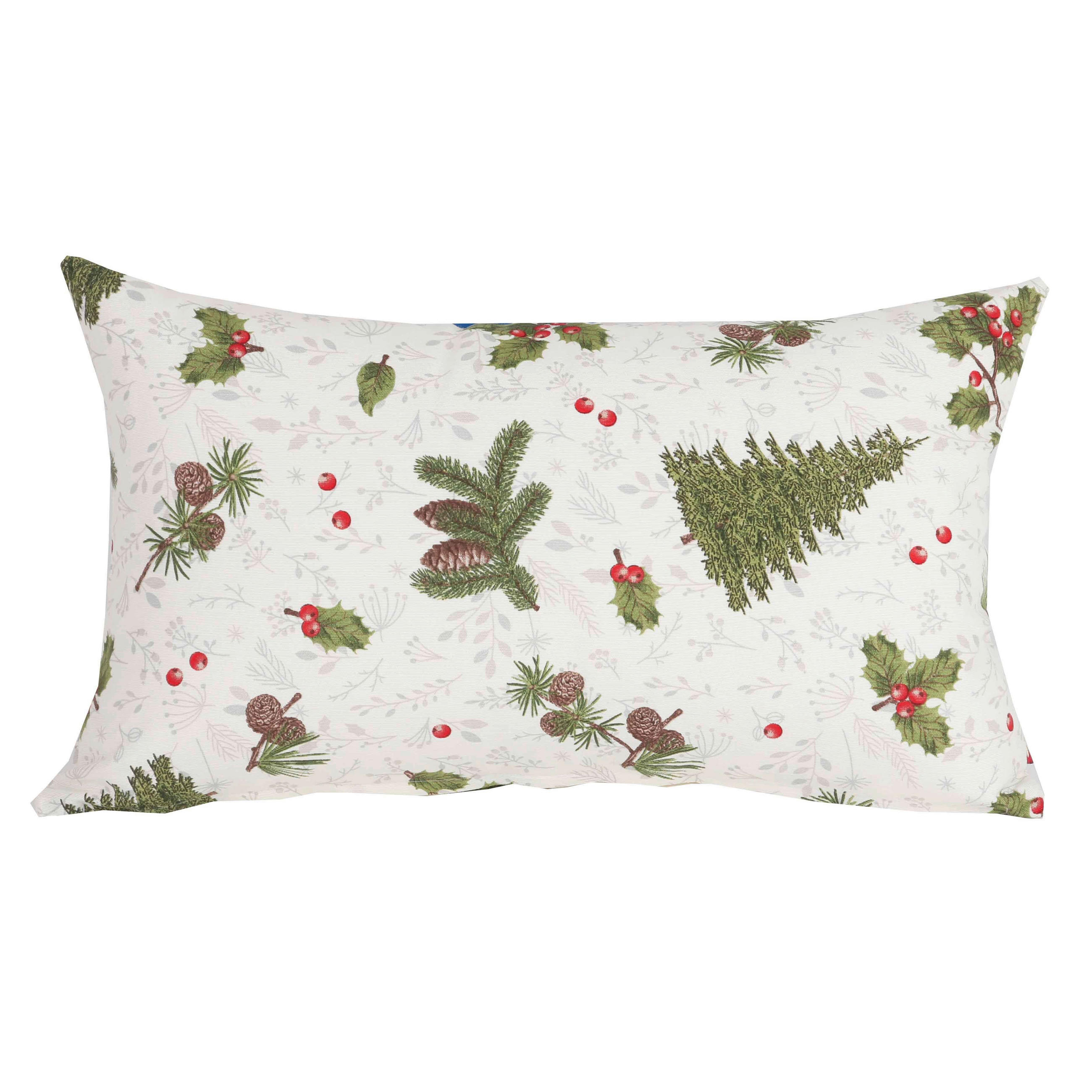 OKRASNA BLAZINA  NOEL FROST   30/50 cm          - večbarvno, Basics, tekstil (30/50cm) - X-Mas