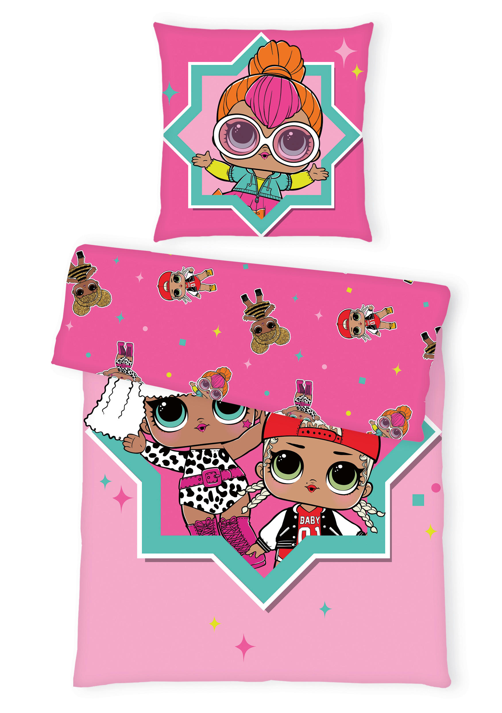 DETSKÁ BIELIZEŇ LOL, renforcé, viacfarebná, 135/200 cm - viacfarebná, Basics, textil (135/200cm) - Herding