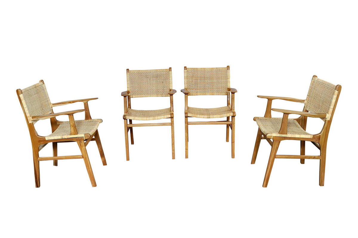 ARMLEHNSTUHL in Holz Naturfarben  - Naturfarben, MODERN, Holz (59/84/60cm) - MID.YOU
