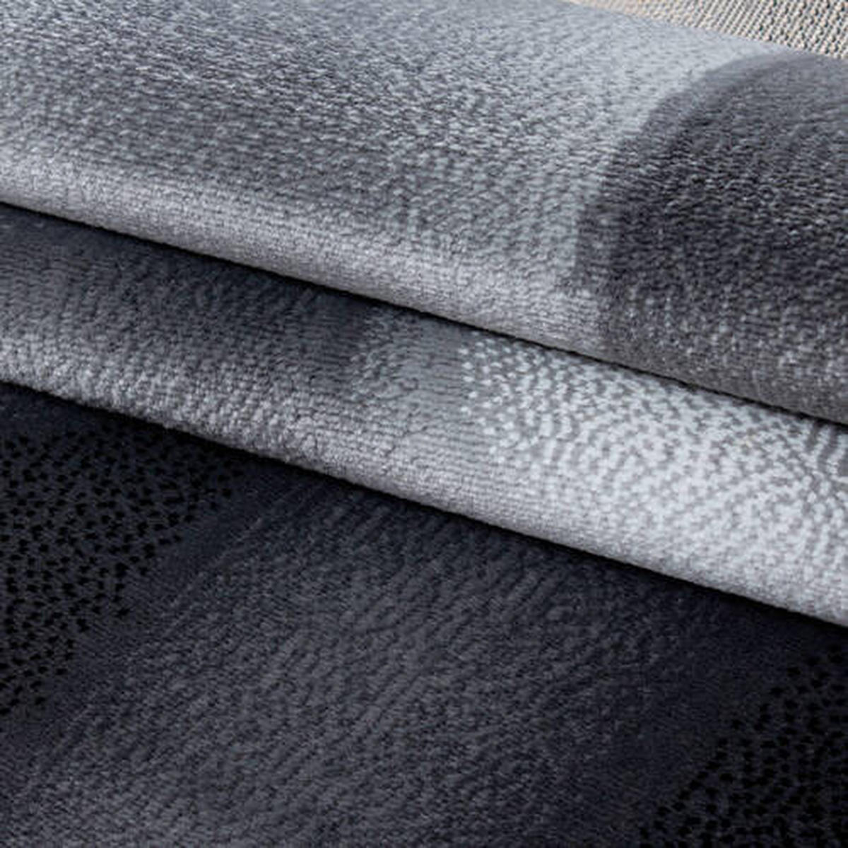 VÄVD MATTA 140/200 cm Plus  - svart, Basics, textil (140/200cm) - Novel