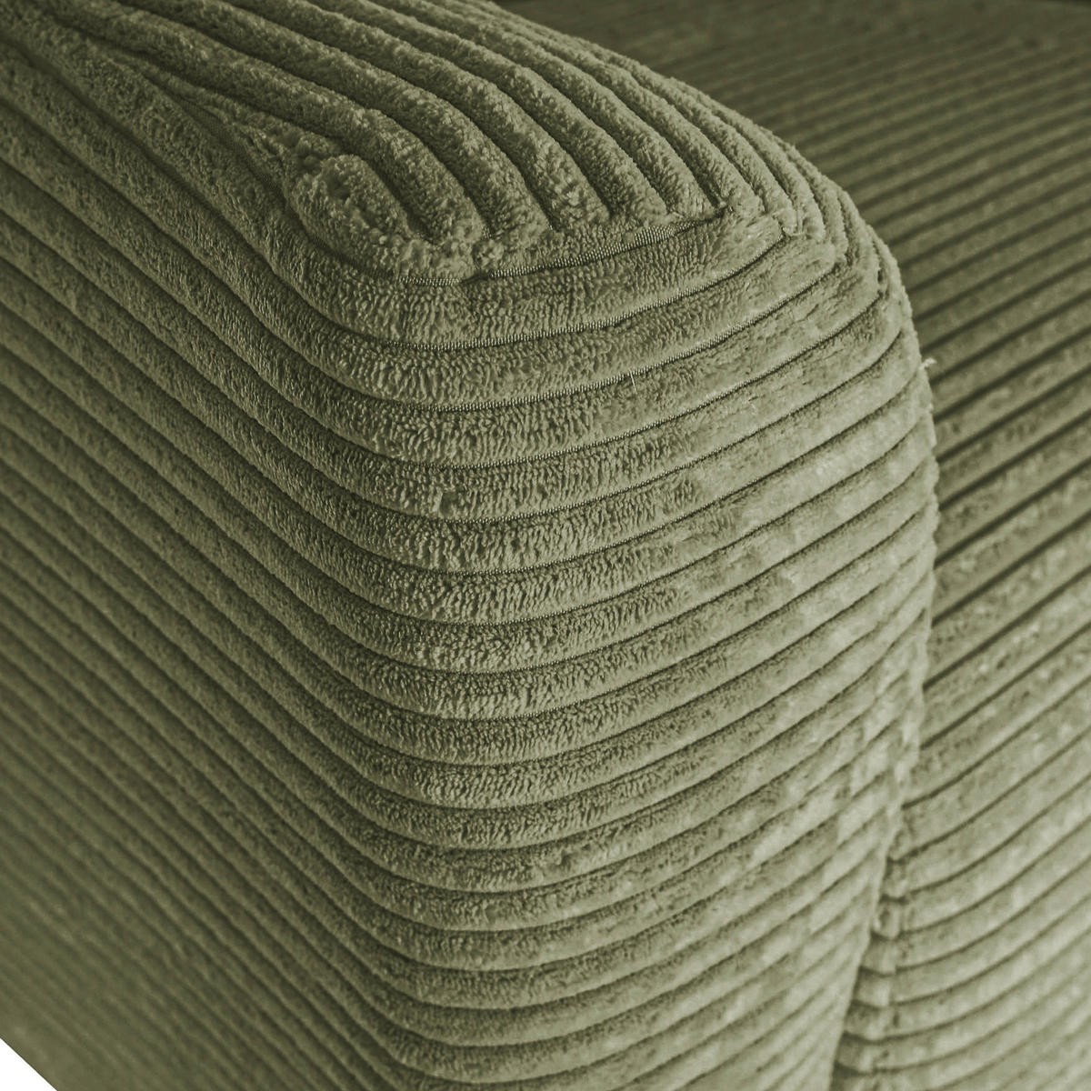 SESSEL Cord Olivgrün    - Naturfarben/Olivgrün, Trend, Holz/Textil (77/80/93cm)