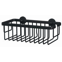 DUSCHKORB - Schwarz, Basics, Metall (25/9/12,5cm) - Tesa