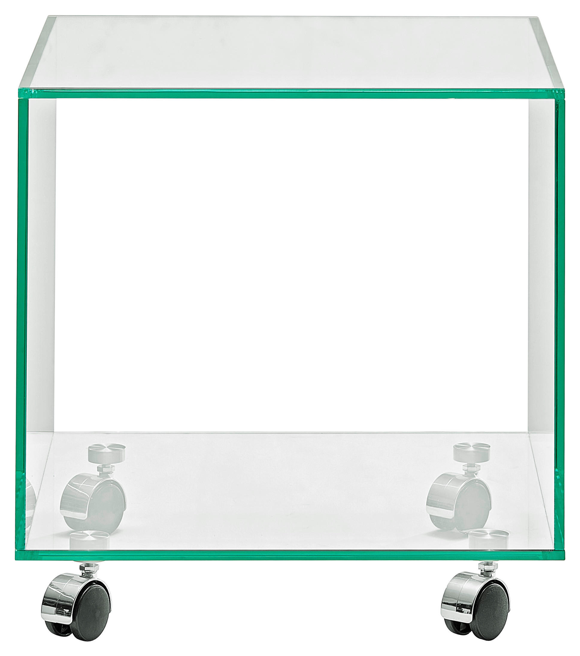 SIDOBORD i glas 40/40/40 cm  - Design, glas (40/40/40cm) - Xora