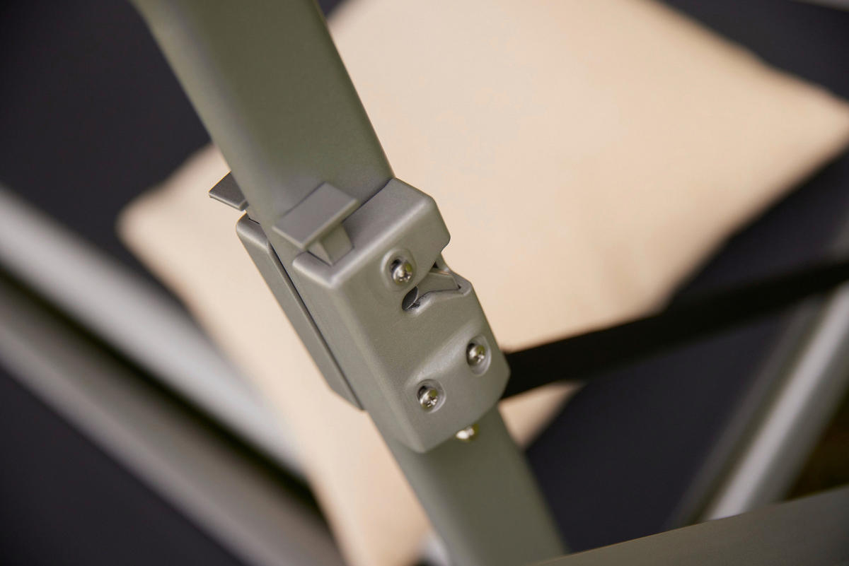 HOLLYWOODSCHAUKEL 169/189/228 cm Schwarz, Silberfarben  - Silberfarben/Schwarz, Basics, Textil/Metall (169/189/228cm) - Kettler