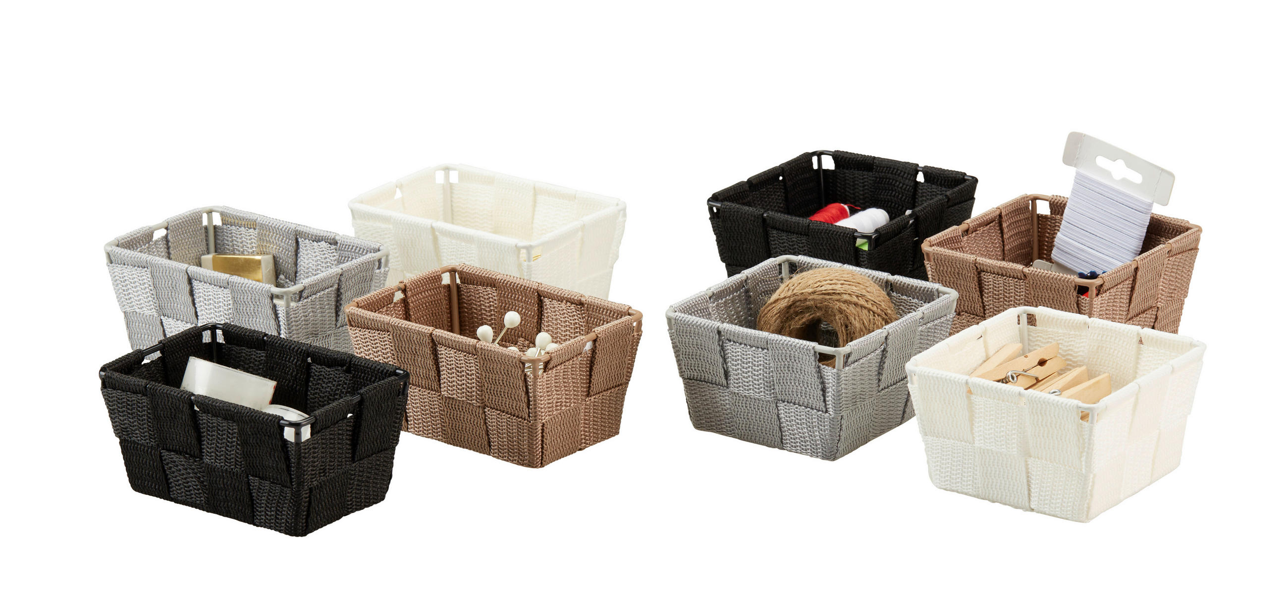 Aufbewahrungskorb Batista Verschiedene Farben