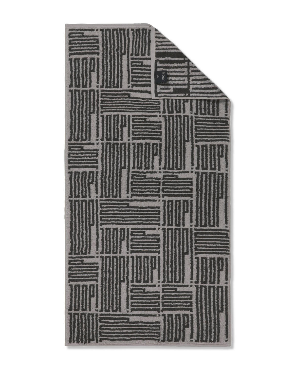 HANDTUCH Bars Grau, Platinfarben  - Platinfarben/Grau, Basics, Textil (50/100cm) - Joop!