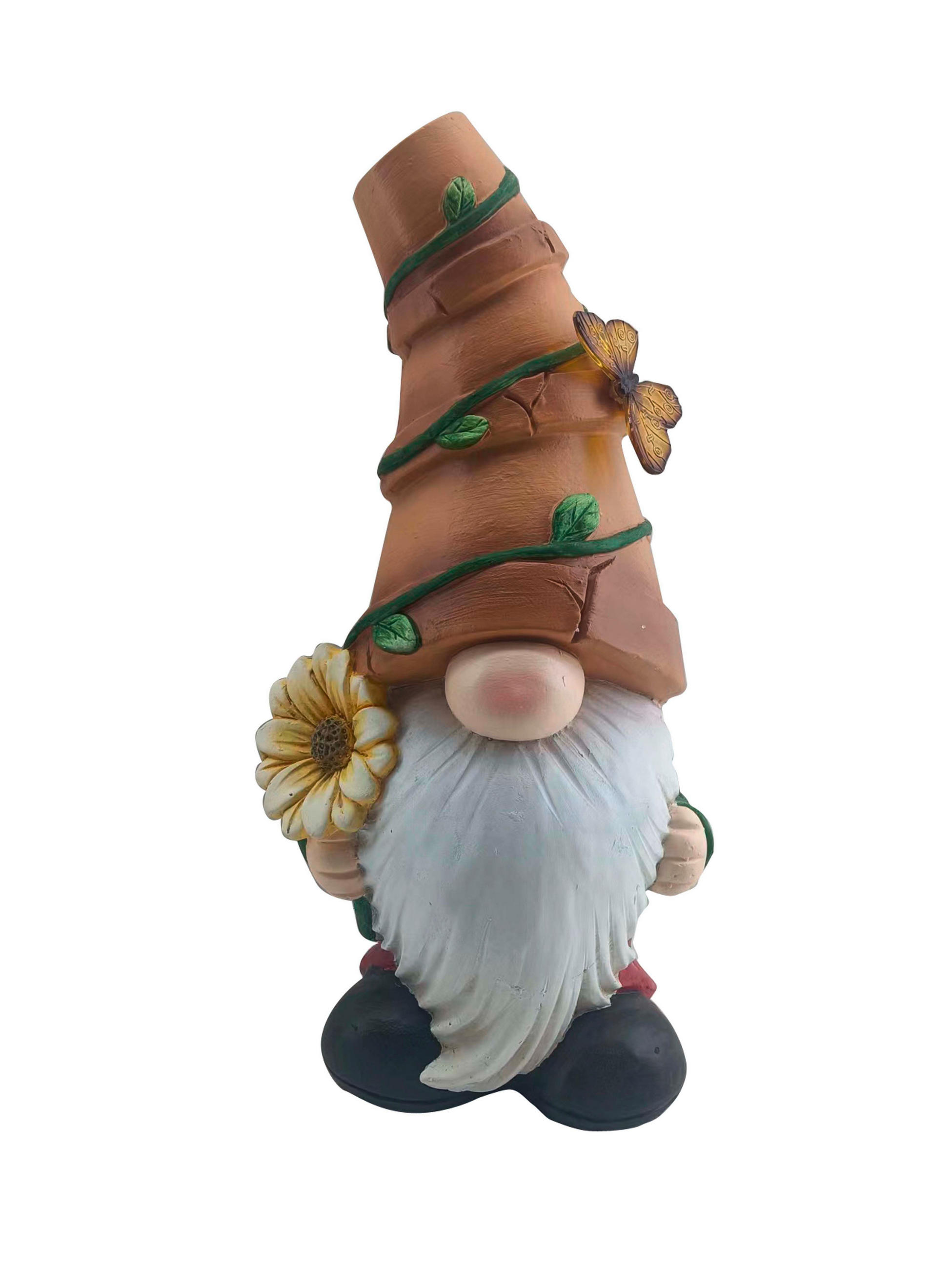 PITIC DECORATIV - maro/alb, Lifestyle, plastic (22/42,5/17cm)