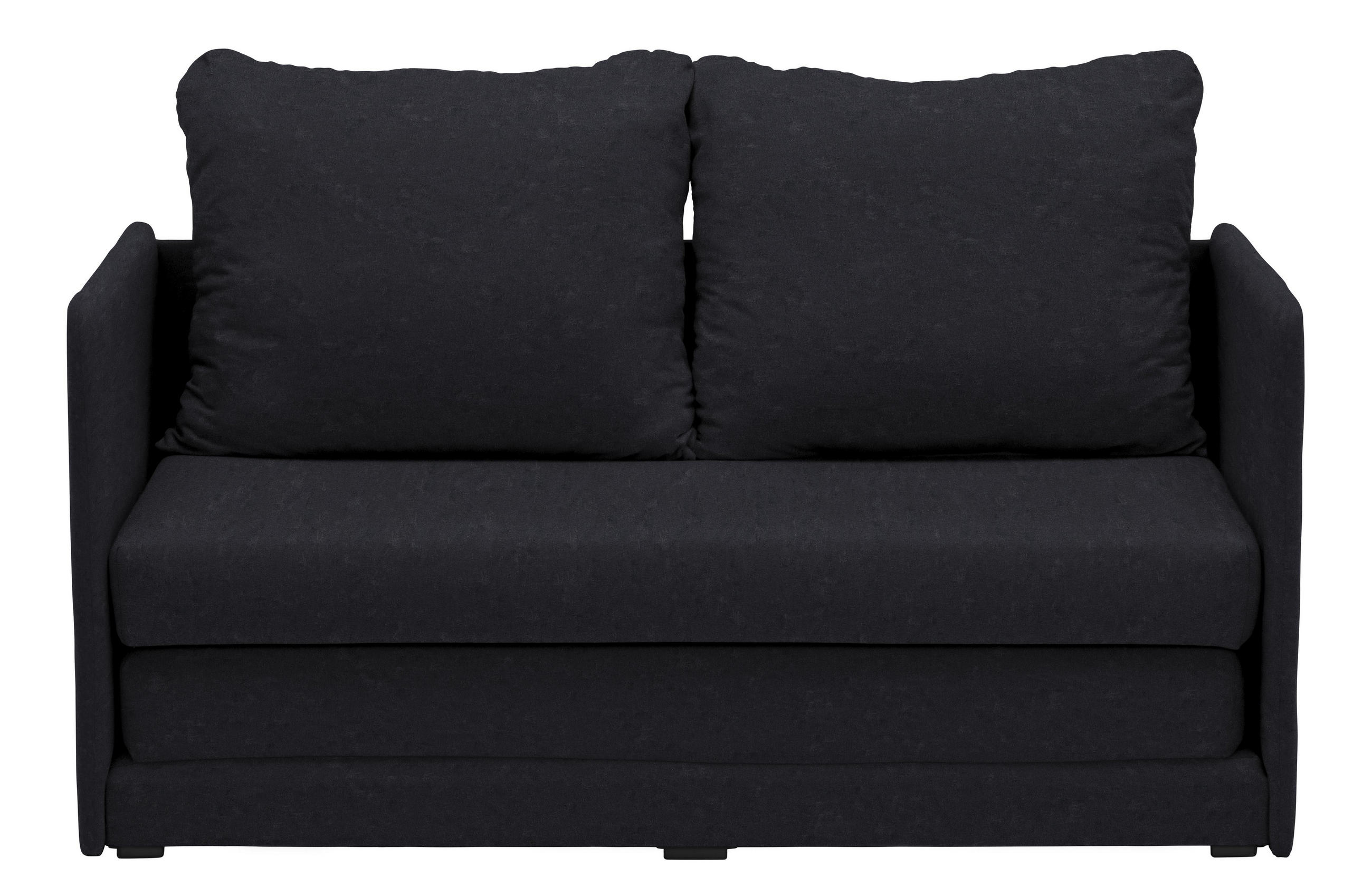 Jugend- UND Kindersofa in Textil Dunkelgrau