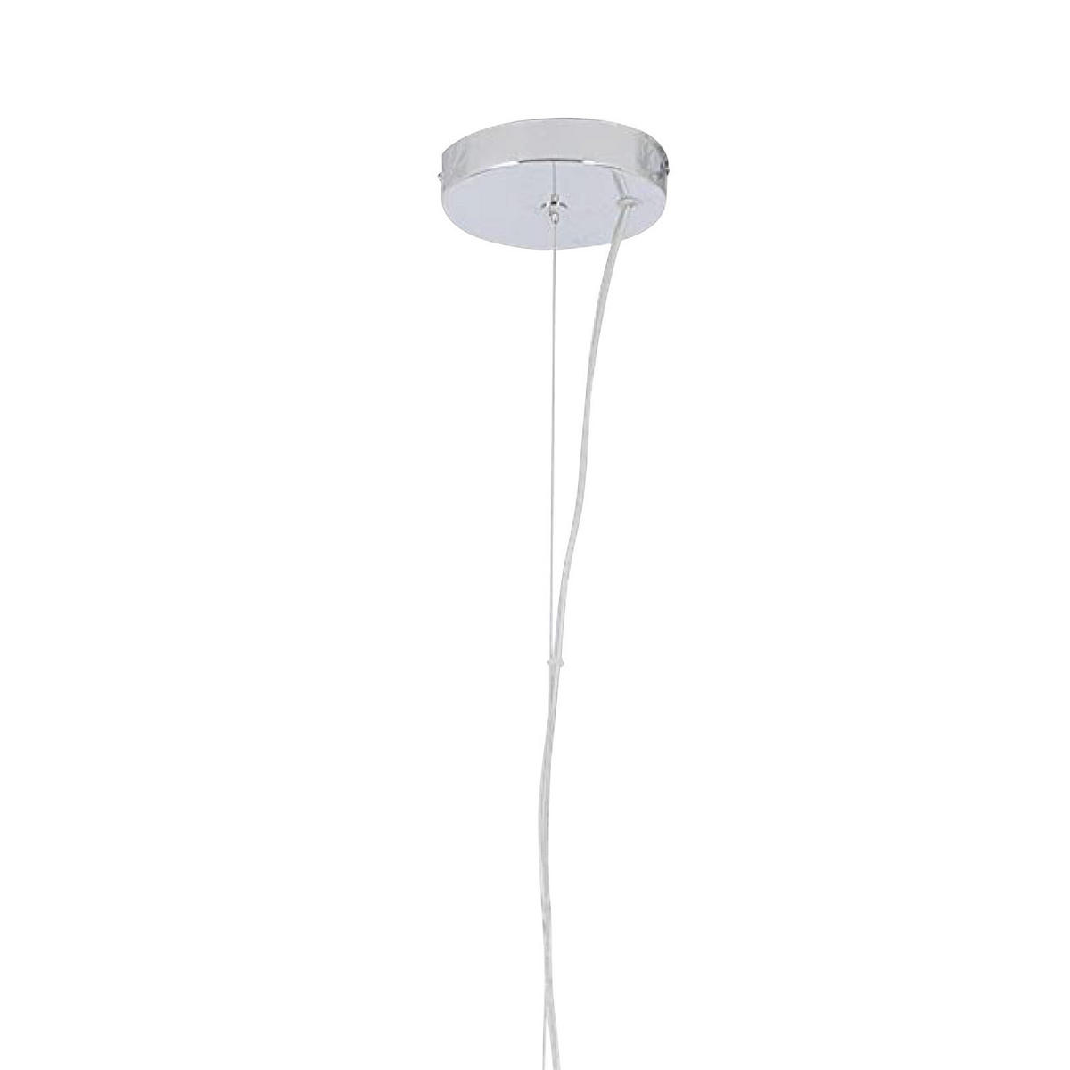 HÄNGELEUCHTE 98/150 cm  - Chromfarben/Klar, Design, Glas/Metall (98/150cm) - Näve