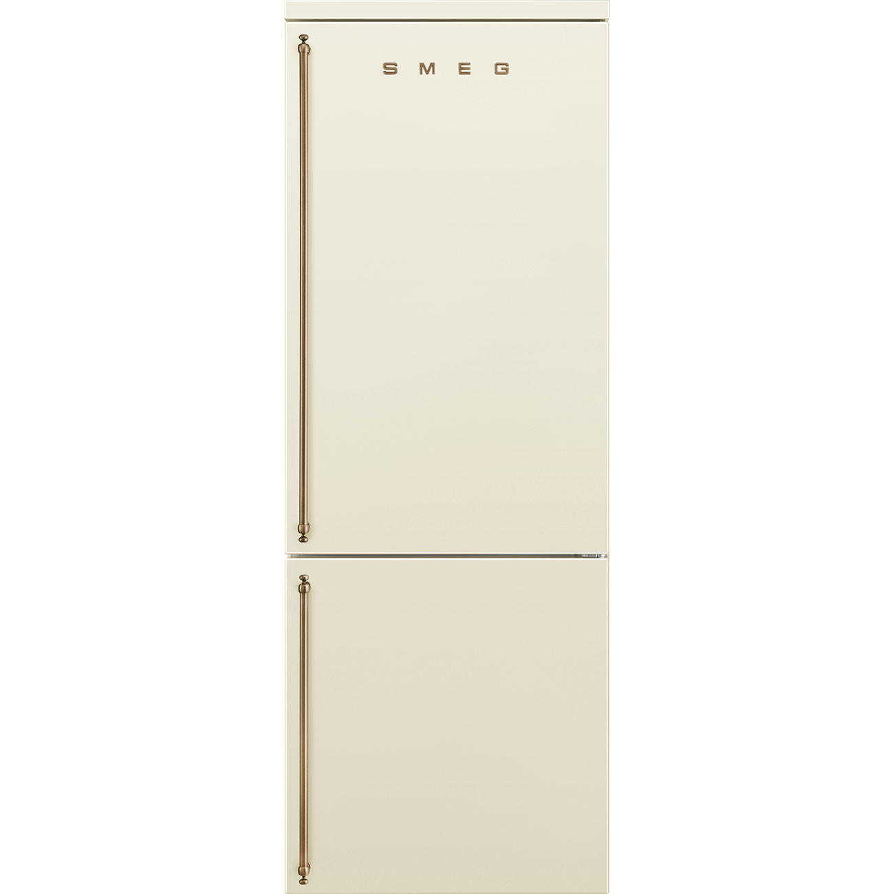 KÜHL-GEFRIER-KOMBINATION FA8005RPO5  - Creme, Basics, Glas/Metall (70,4/195,5/70,4cm) - SMEG