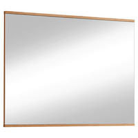 WANDSPIEGEL 82/61/3 cm    - Eichefarben, Design, Glas/Holz (82/61/3cm) - Novel