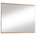 WANDSPIEGEL 82/61/3 cm  - Eichefarben, Design, Glas/Holz (82/61/3cm) - Novel