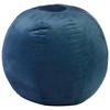 SITZBALL  - Dunkelblau, Basics, Textil (65/65/65cm) - Novel