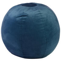 SITZBALL  - Dunkelblau, Basics, Textil (65/65/65cm) - Novel