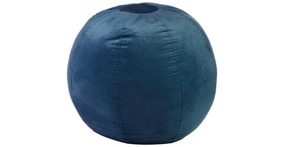 SITZBALL - Dunkelblau, Basics, Textil (65/65/65cm) - Novel