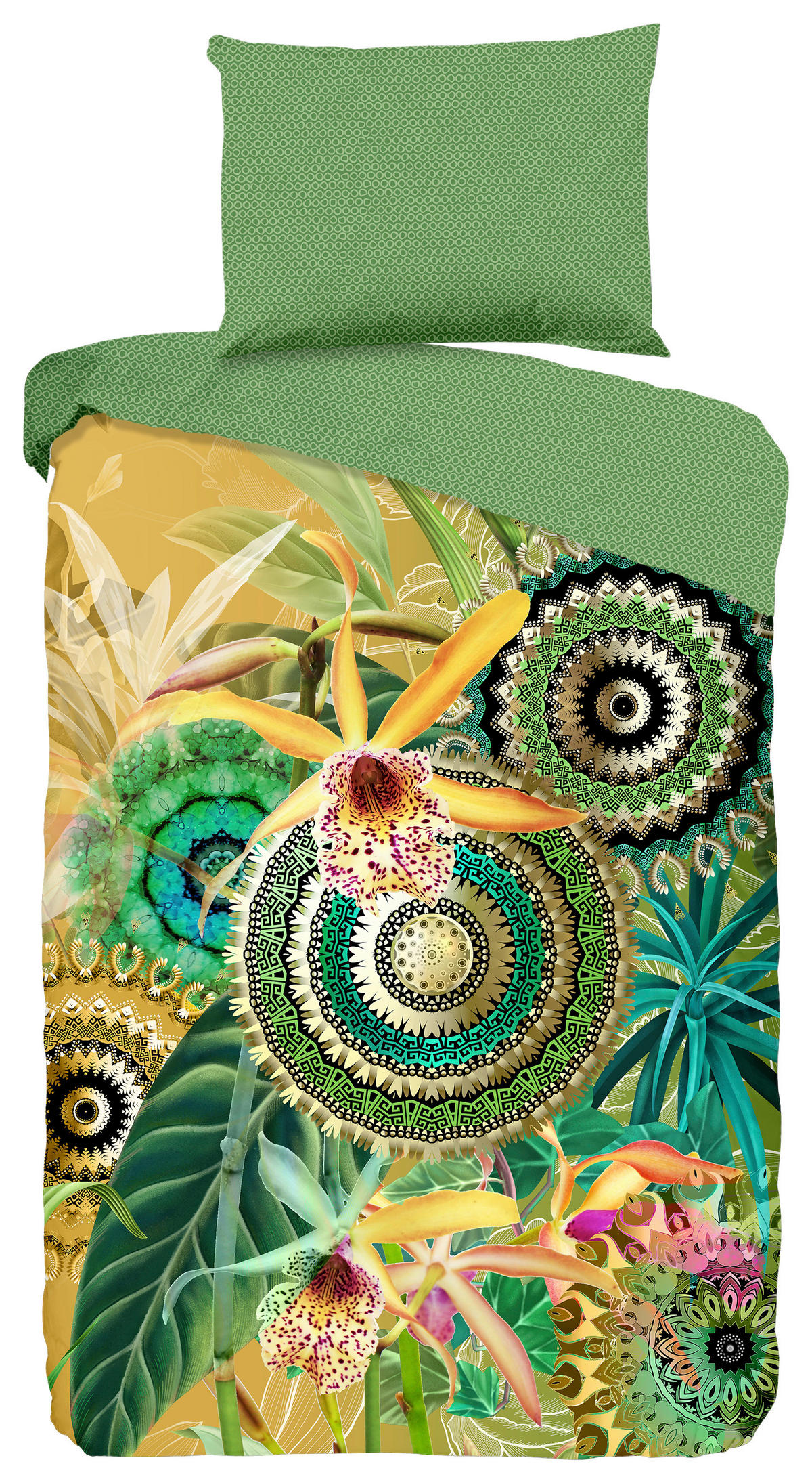 WENDEBETTWÄSCHE sonstige Linon 140/200 cm  - Multicolor, Basics, Textil (140/200cm)