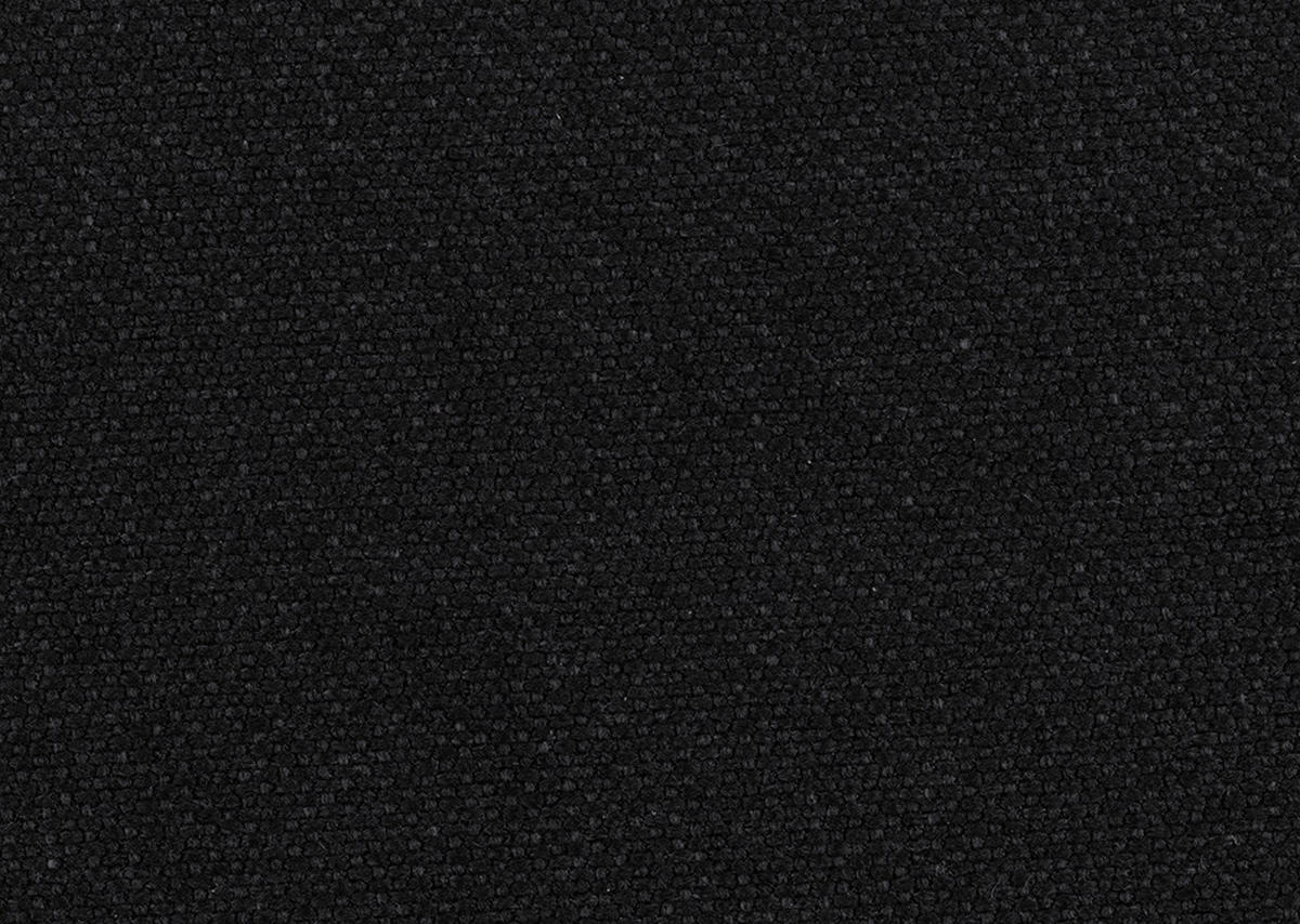 WOHNLANDSCHAFT in Chenille Schwarz  - Chromfarben/Schwarz, Design, Kunststoff/Textil (165/301/198cm) - Xora