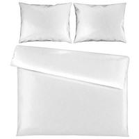 BETTWÄSCHE Satin 200/210 cm  - Weiß, KONVENTIONELL, Textil (200/210cm) - Novel