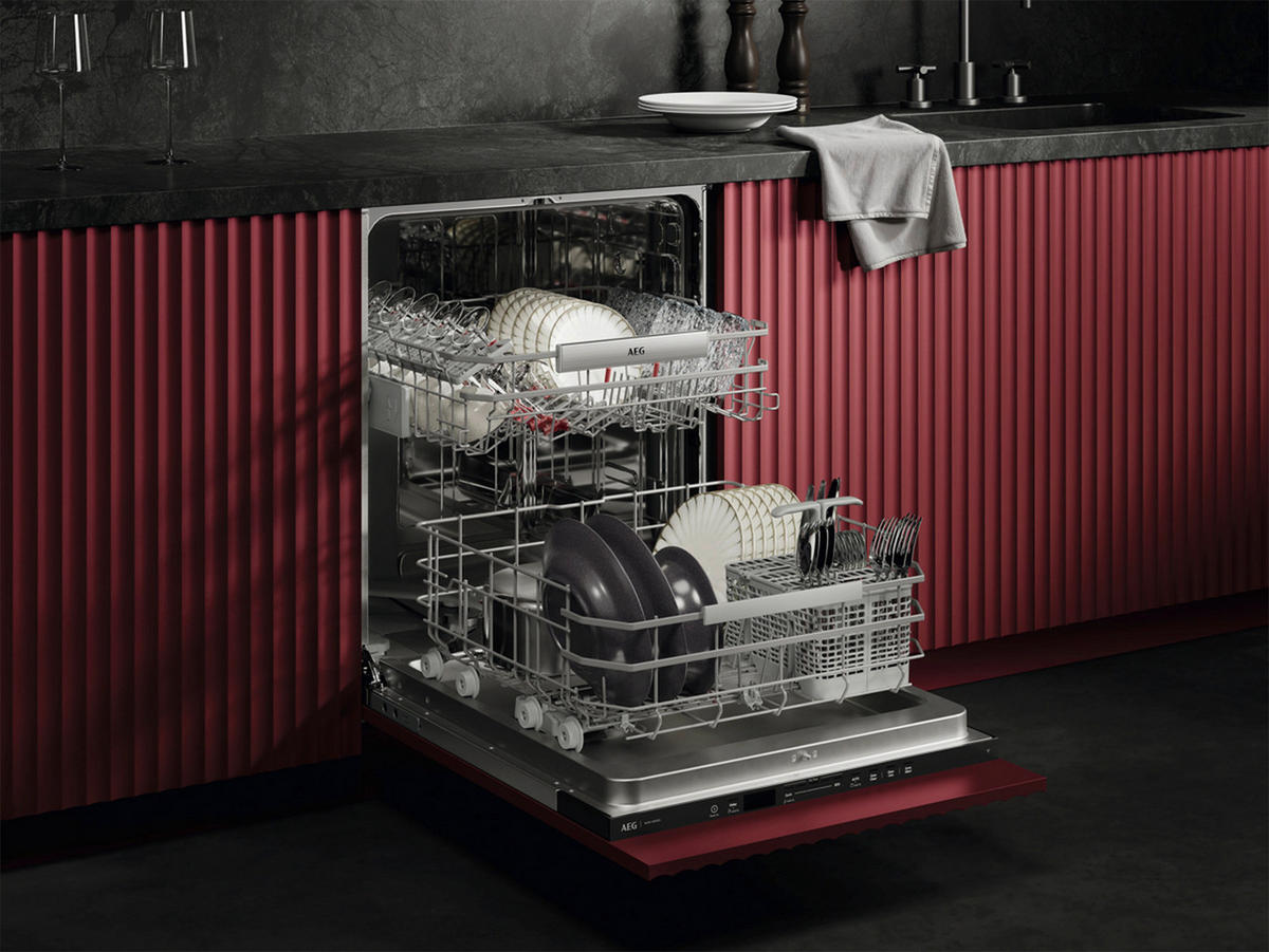 GESCHIRRSPÜLER GN800CT  - Edelstahlfarben, Basics, Metall (60/82/55cm) - AEG